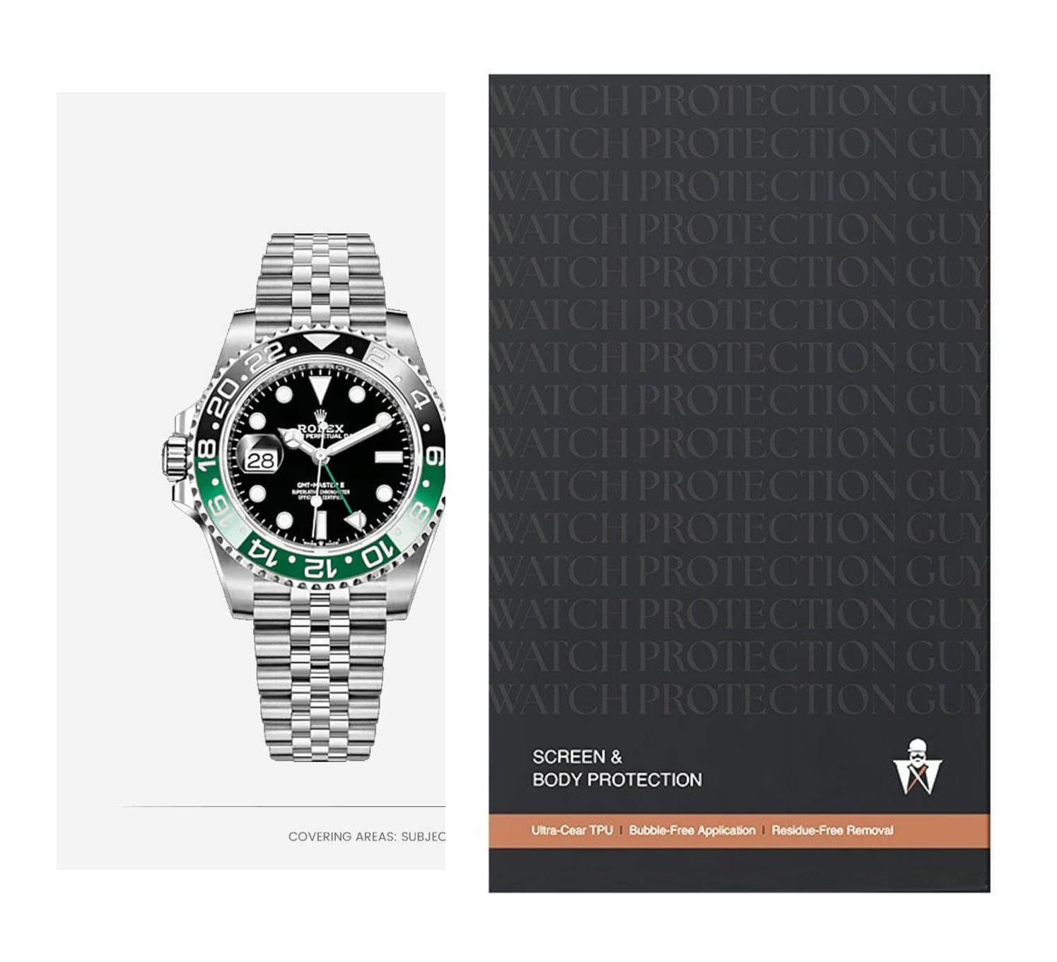 Rolex GMT-Master II Sprite 126720VTNR, protection film kit