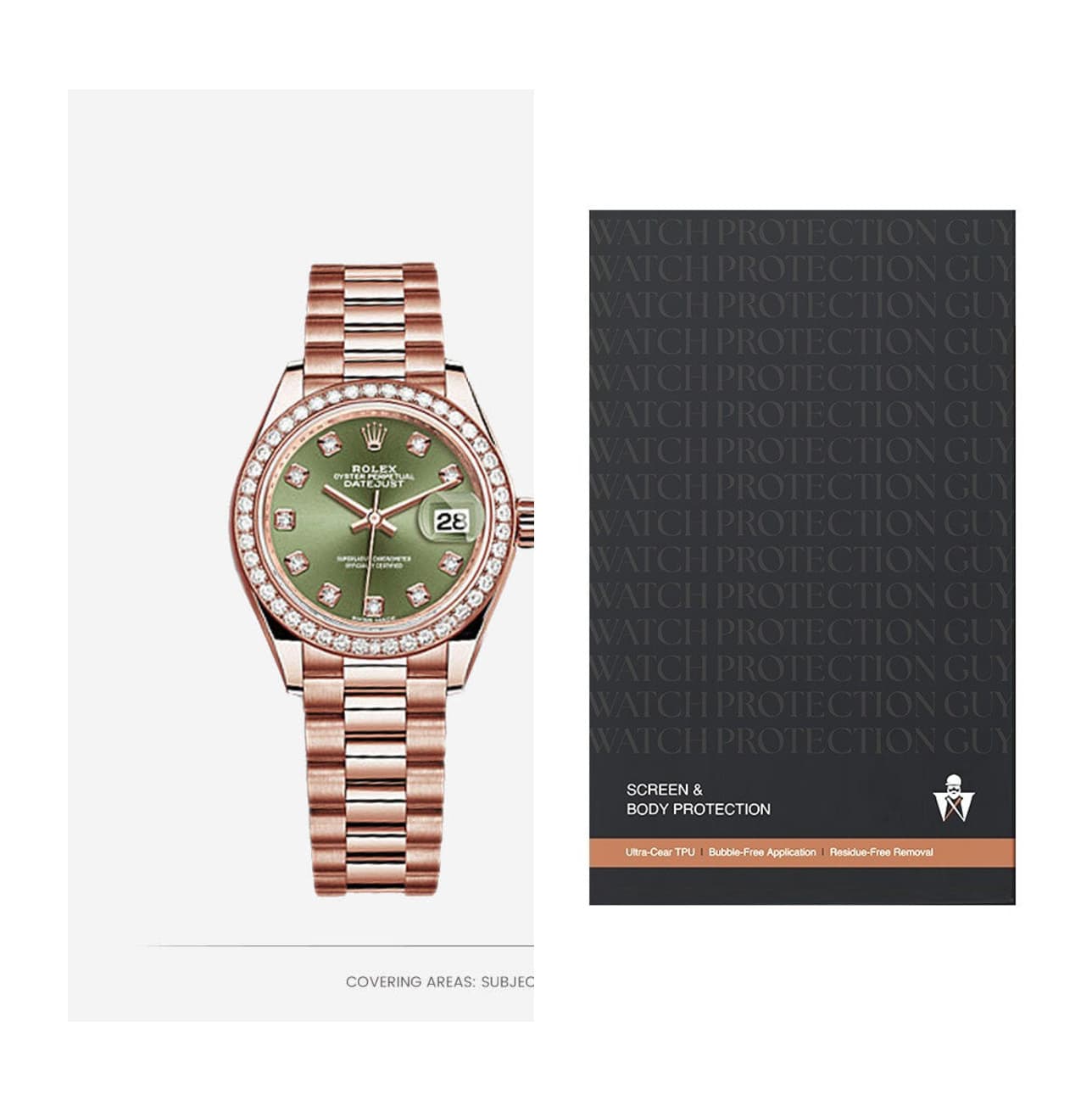Rolex Lady-Datejust 28 M279135RBR-0014, protection film kit
