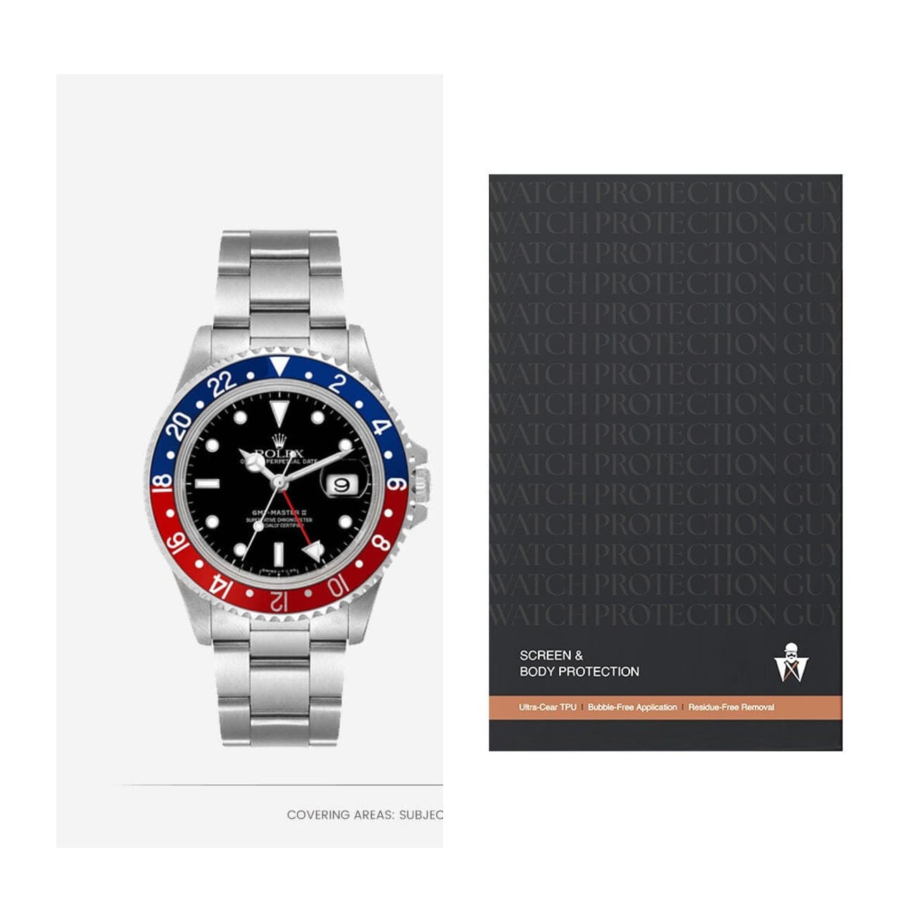 Rolex GMT-Master II 40 16710, protection film kit
