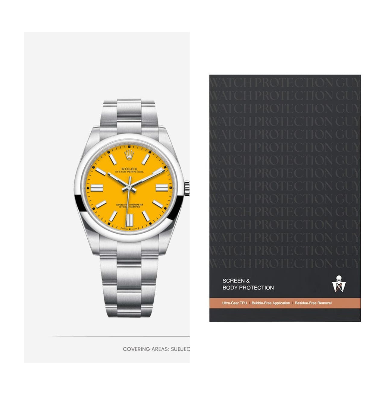 Rolex Oyster Perpetual 41 124300-0004, protection film kit