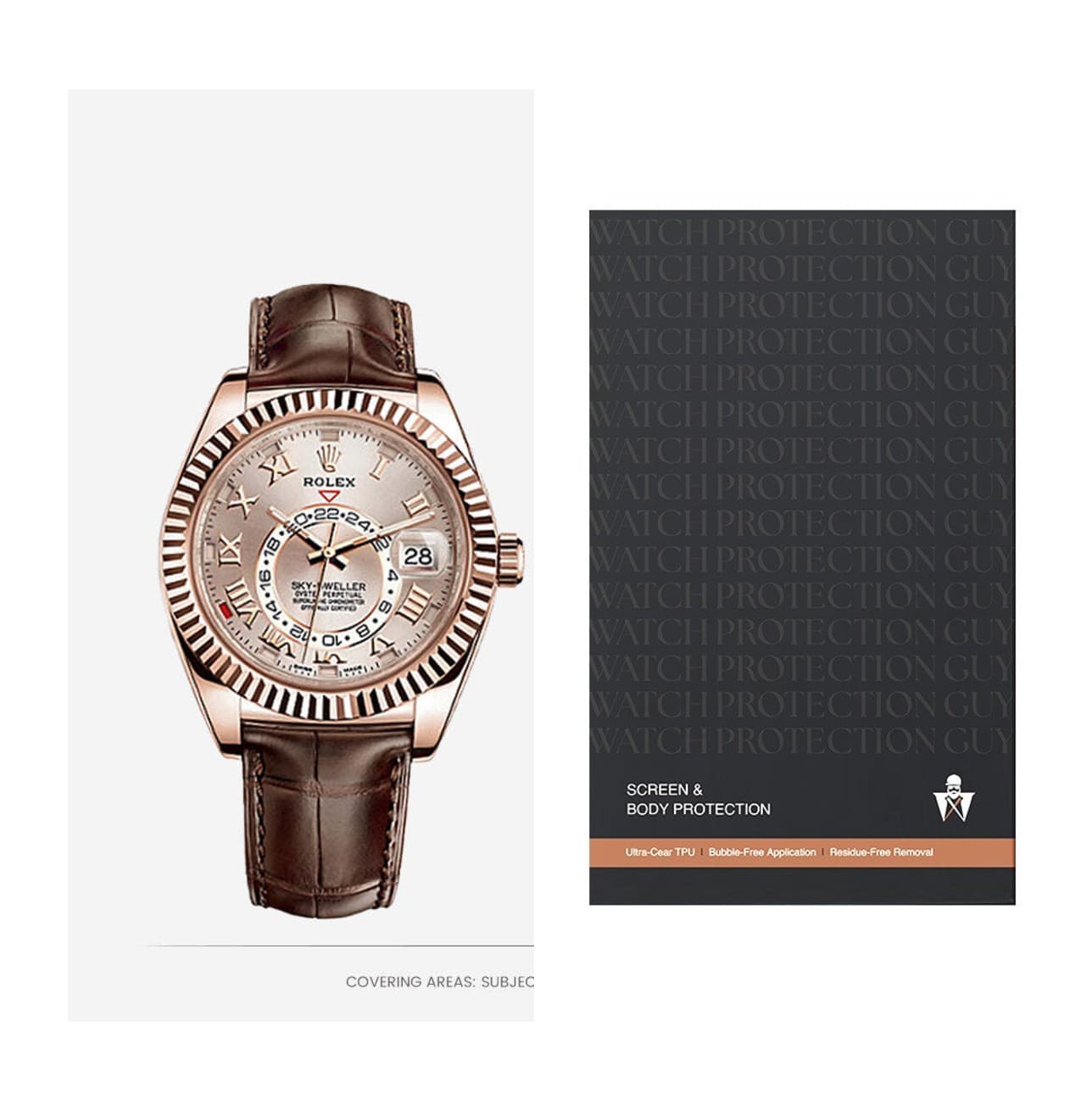 Rolex Sky-Dweller 42 M326135-0004, protection film kit