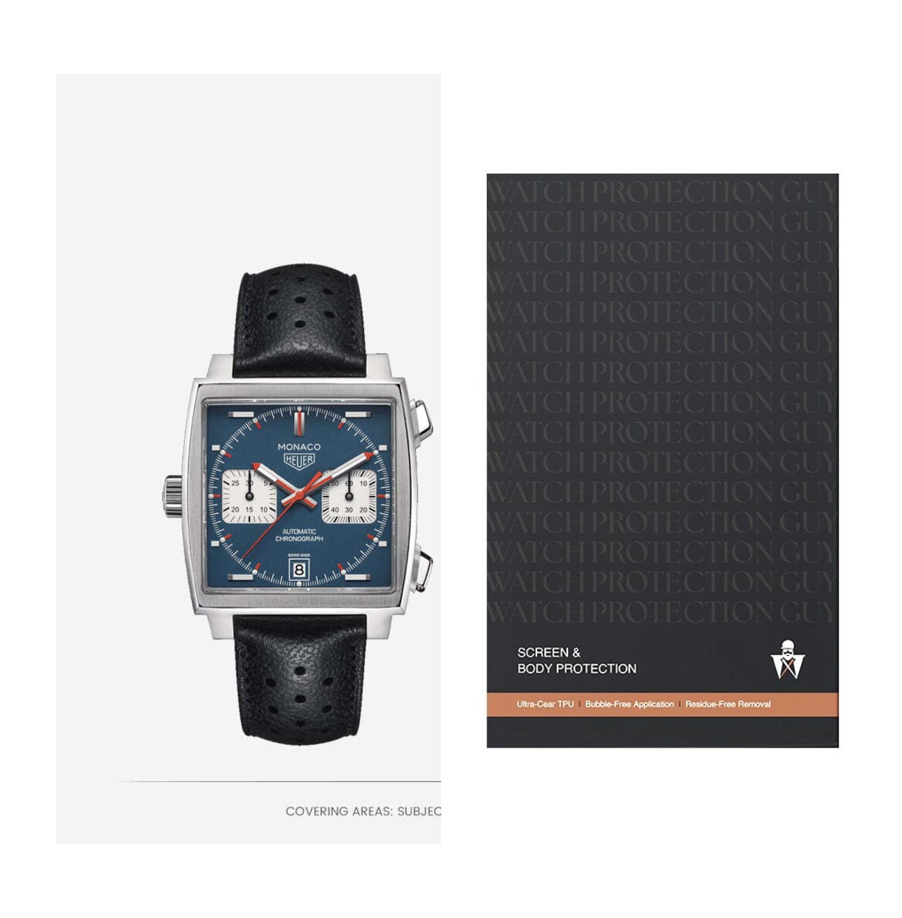 TAG Heuer Monaco 39 CAW211P.FC6356, protection film kit