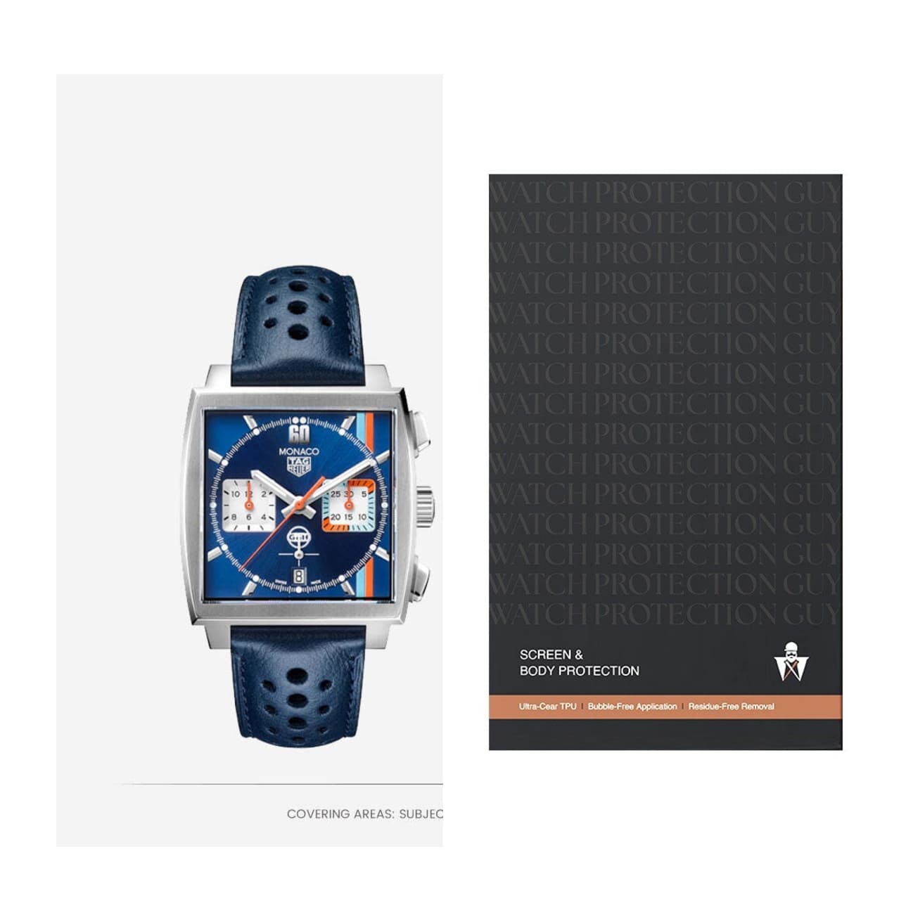 TAG Heuer Monaco 39 CBL2115.FC6494, protection film kit