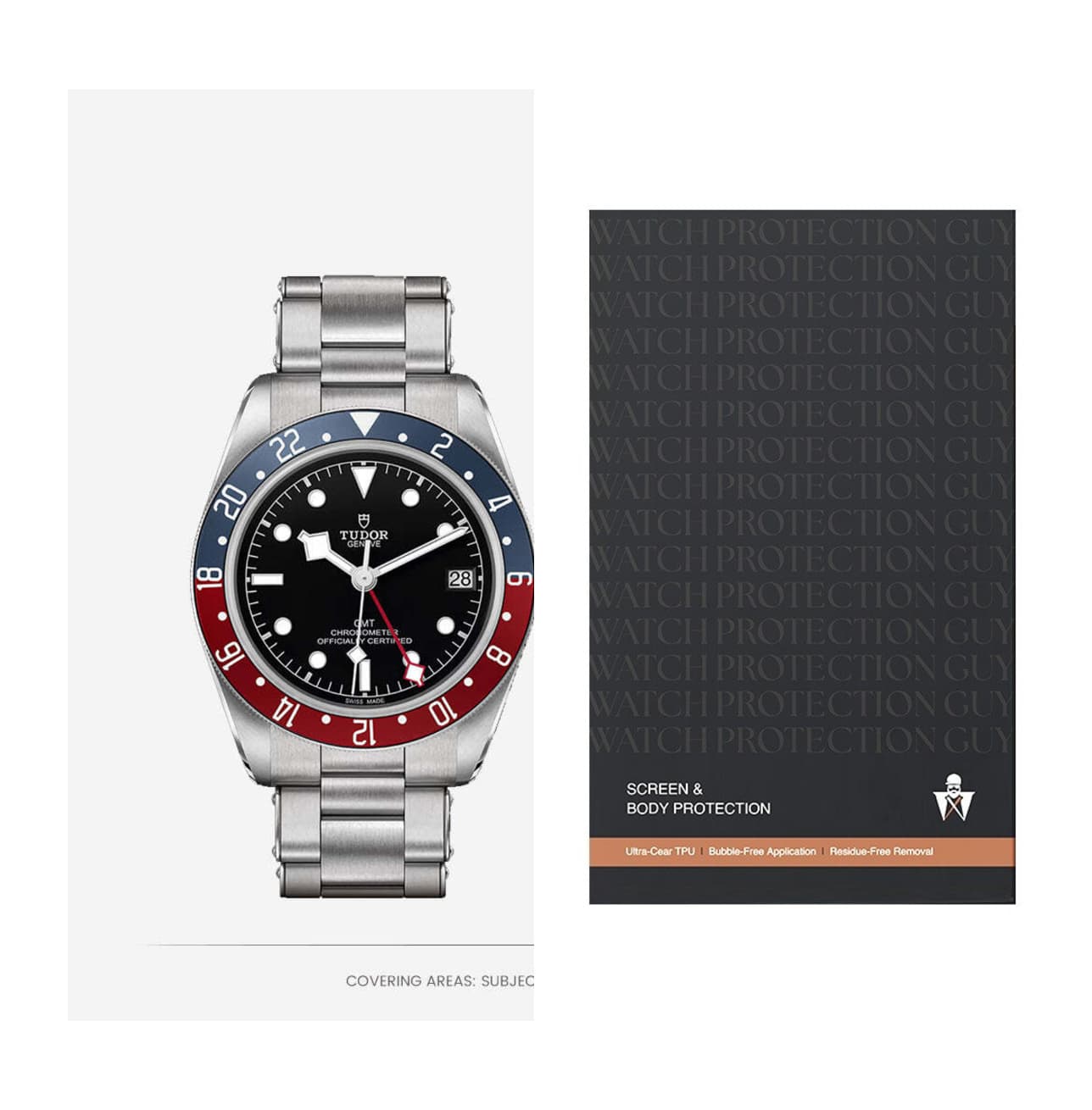 Tudor Black Bay GMT 41 M79830RB-0001, protection film kit