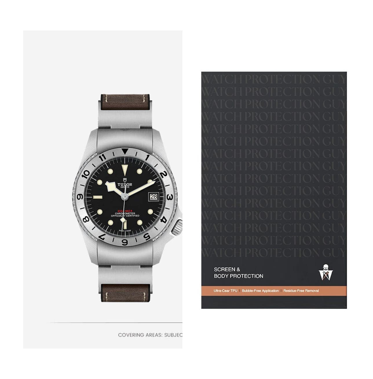Tudor Black Bay P01 42 M70150-0001, protection film kit