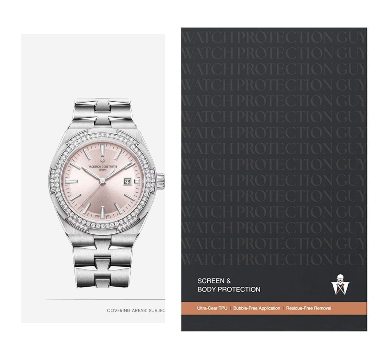 Vacheron Constantin Overseas Chronograph 5500V/110A, protection film kit