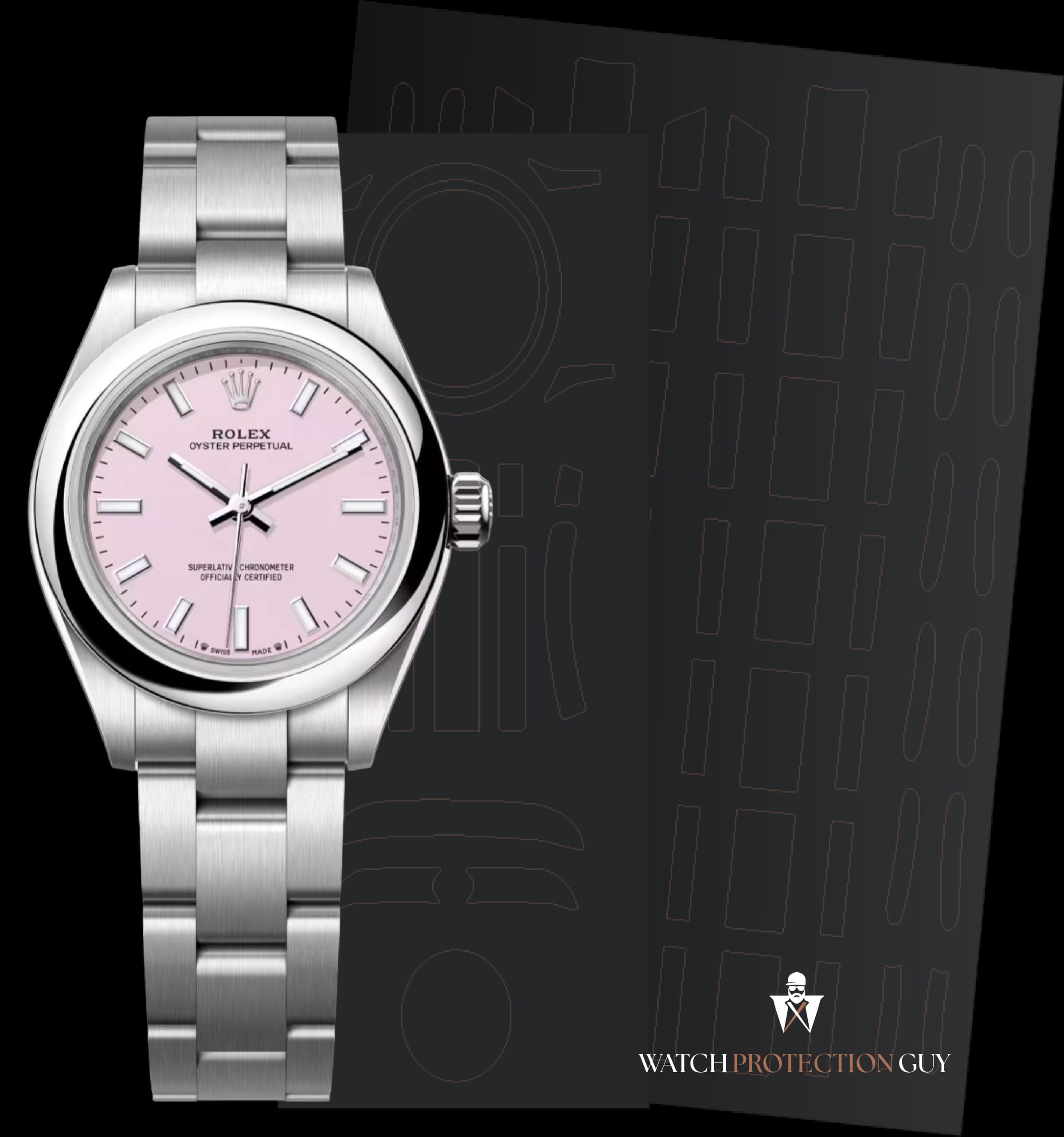Rolex Oyster Perpetual 28mm 276200, protection film kit