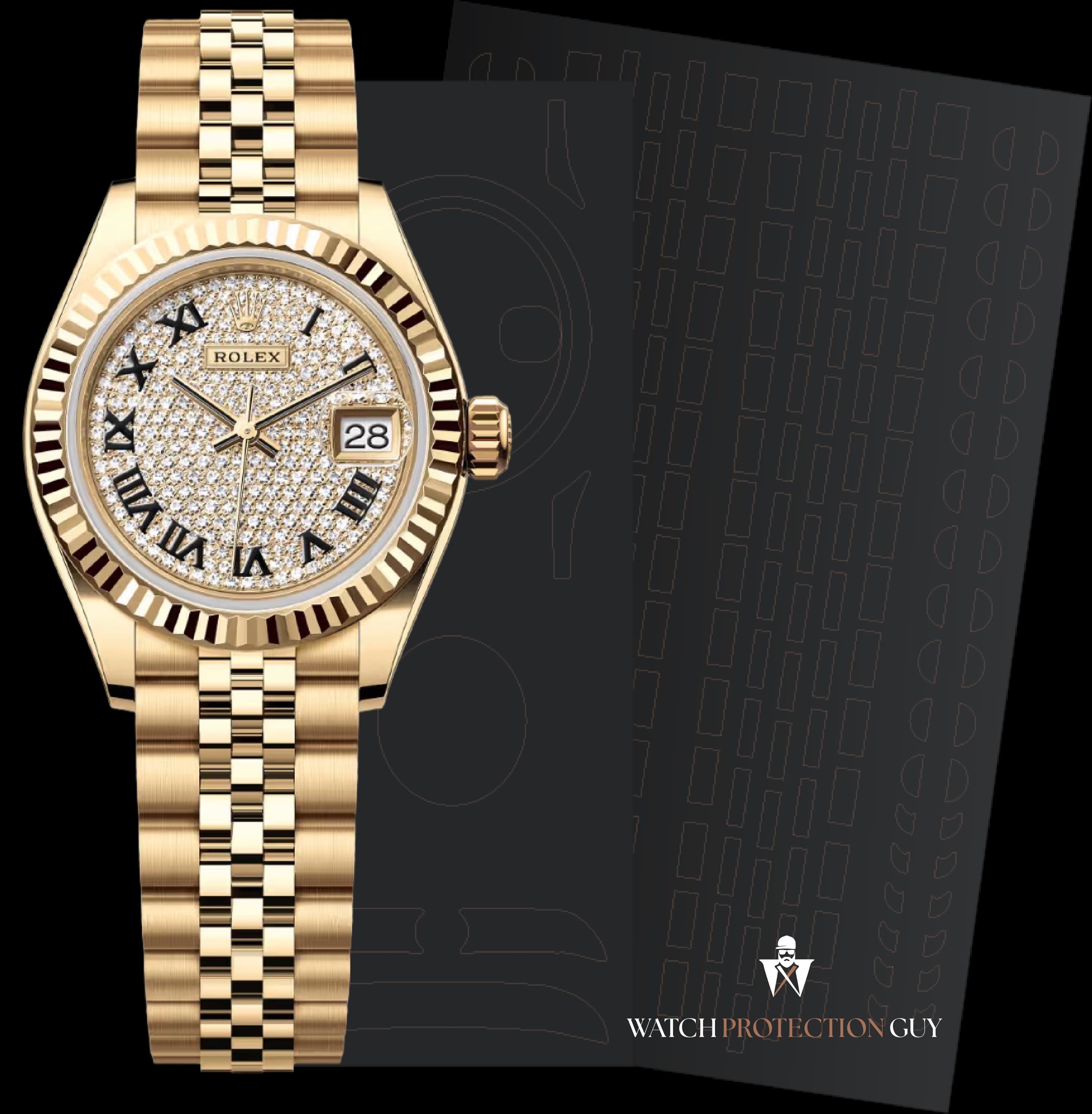 Rolex Lady-Datejust 28 279178, protection film kit