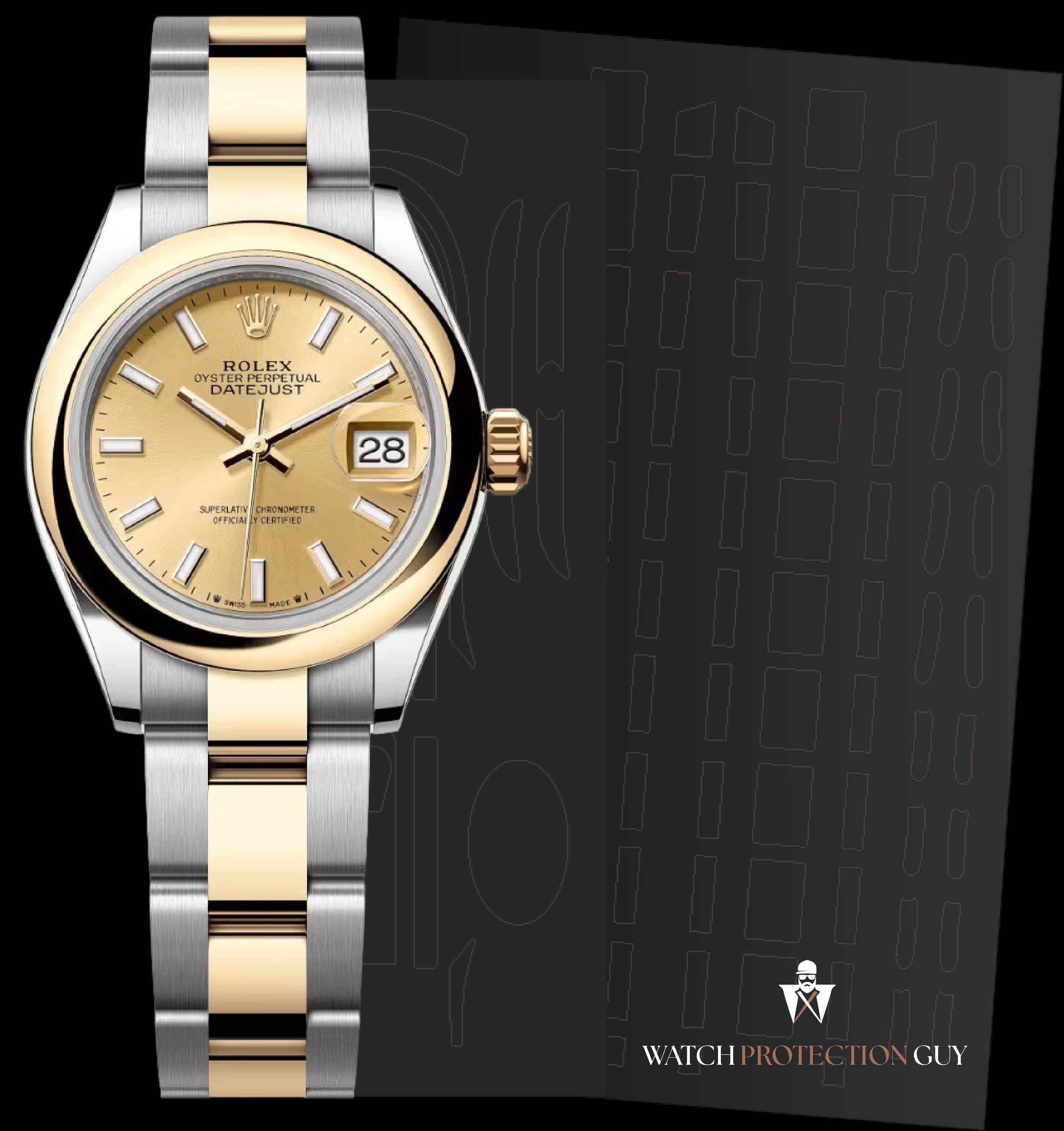 Rolex Lady-Datejust 28 279163, protection film kit
