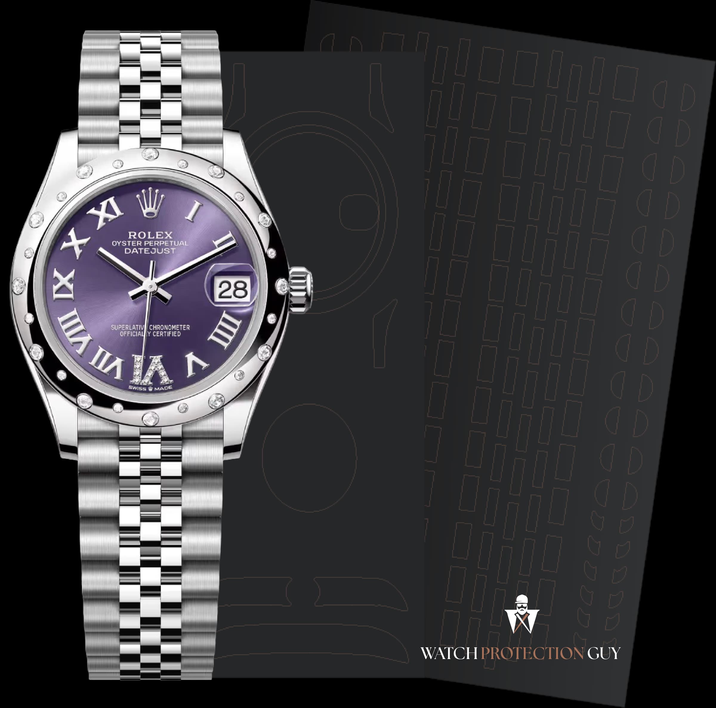 Rolex Datejust 31 278344RBR, protection film kit