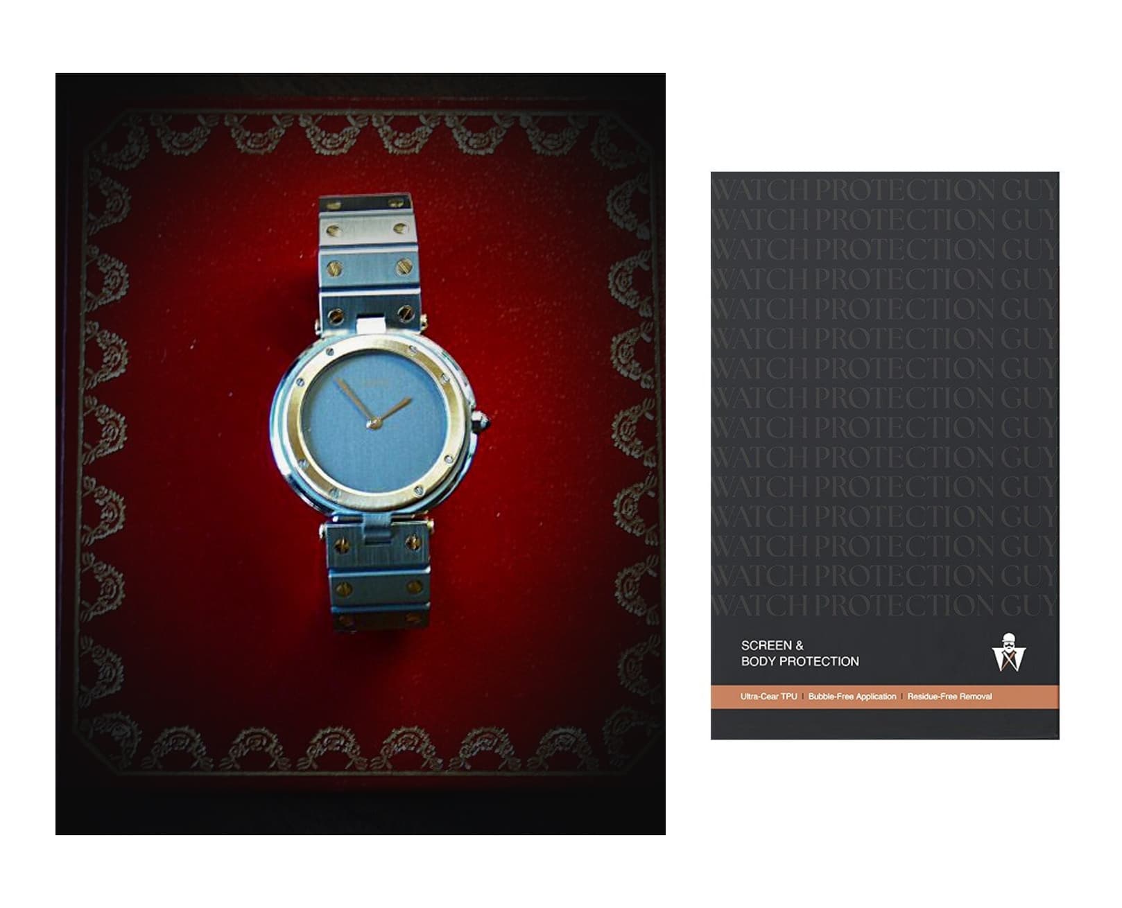 Cartier Santos Medium WSSA0029, protection film kit