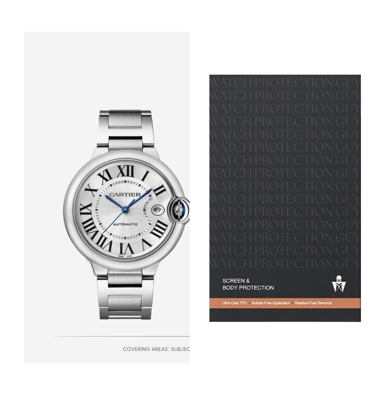 Cartier Ballon Bleu 40 WSBB0040 , protection film kit