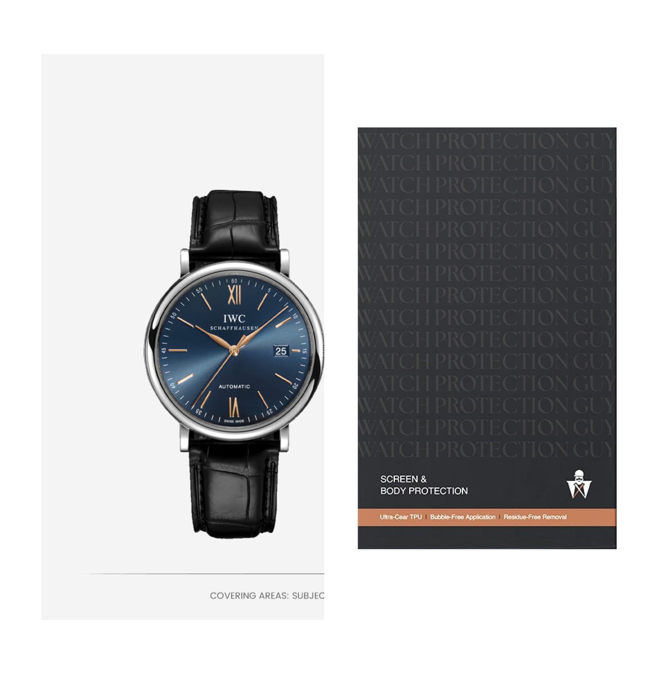 IWC Portofino 40 IW356523, protection film kit