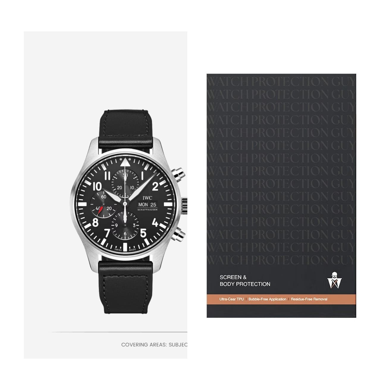 IWC Pilot’s Watches 43 IW377709, protection film kit