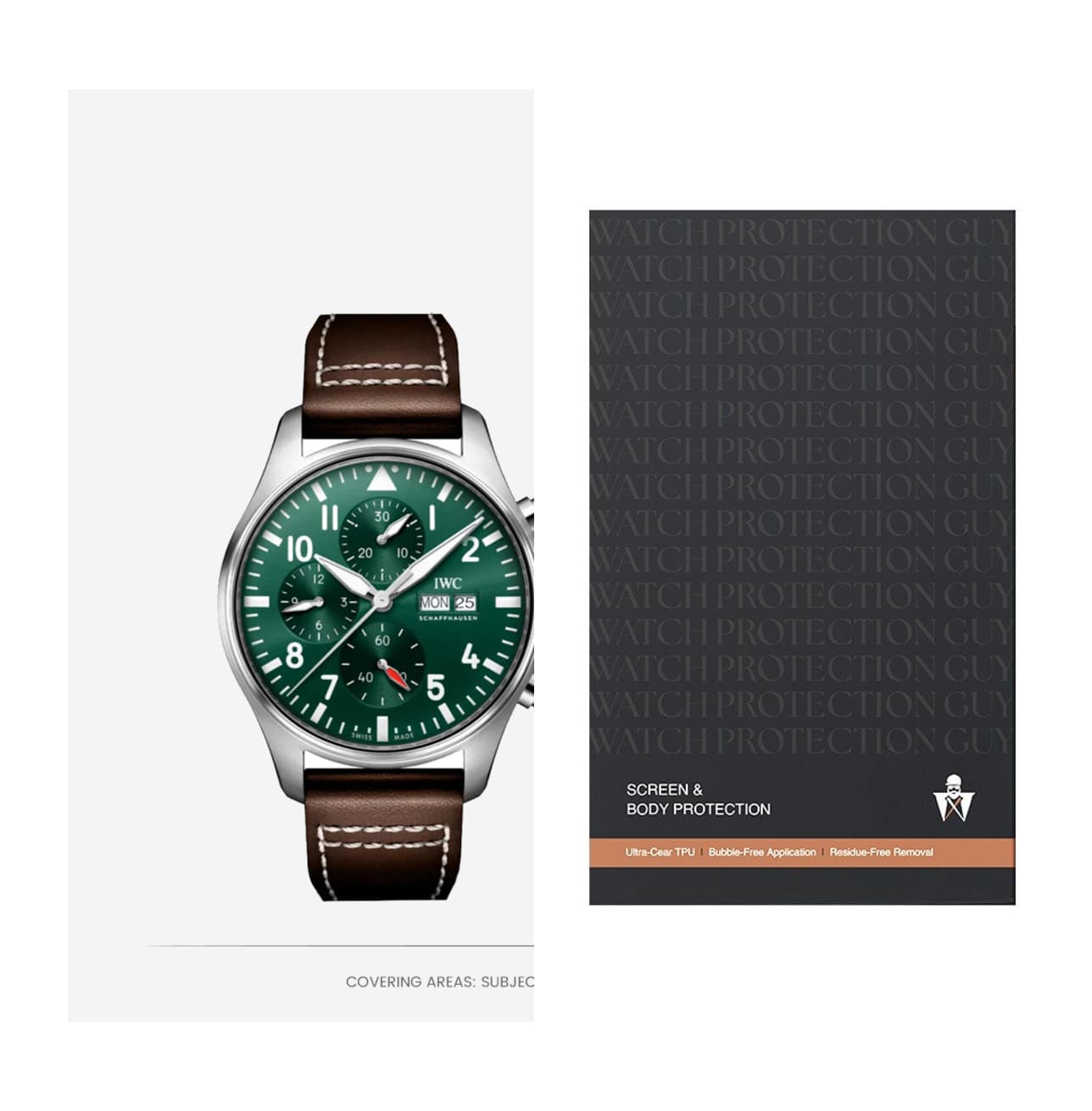 IWC Pilot’s Watches 43 IW378005, protection film kit