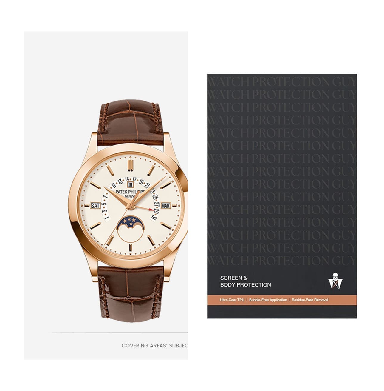 Patek Philippe Complications 39.5 5496R-001, protection film kit
