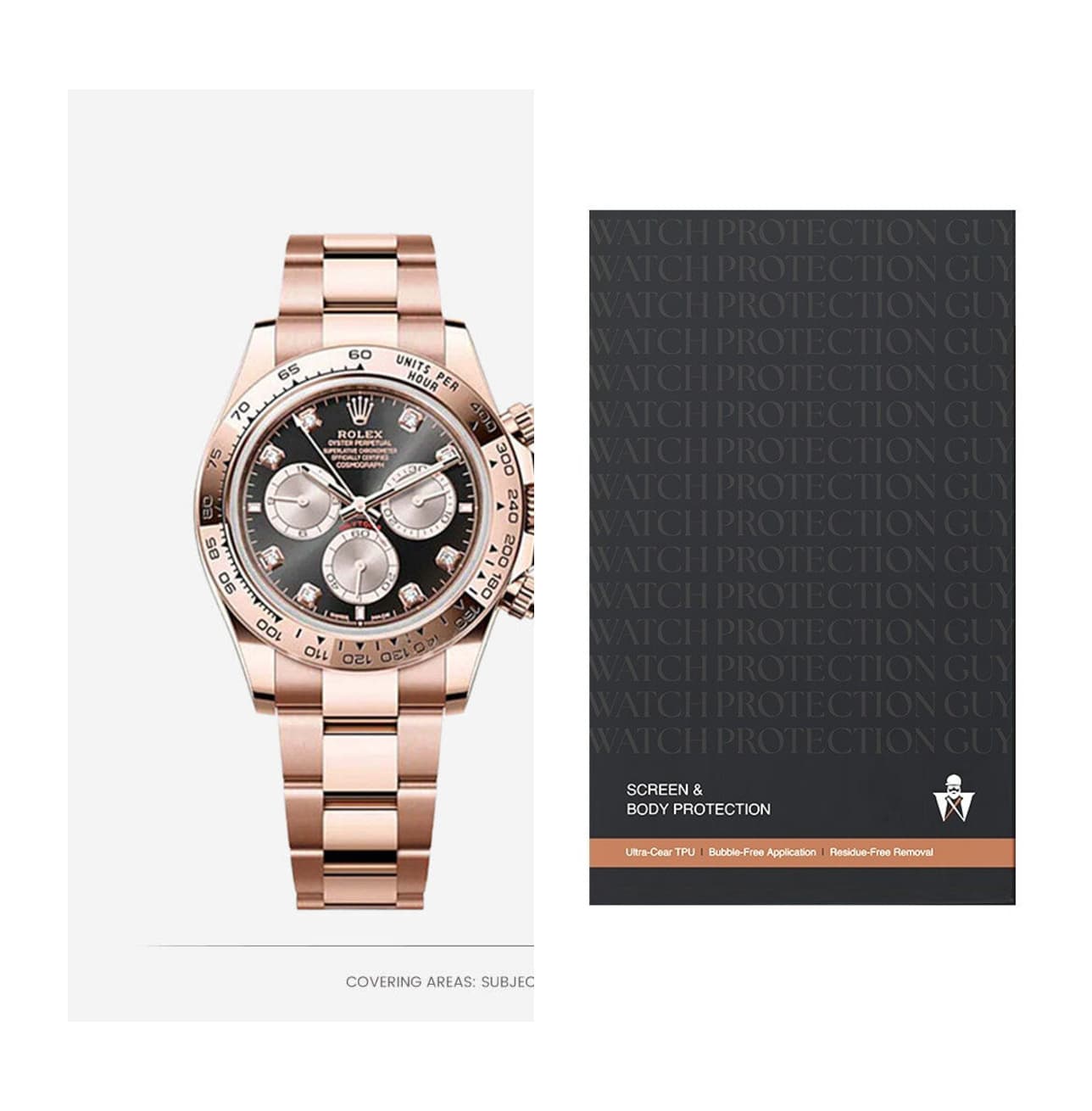 Rolex Daytona 40 126505-0002, protection film kit