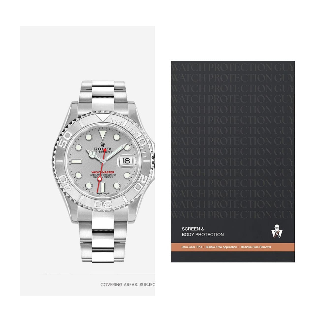 Rolex Yacht-Master 40 16622, protection film kit
