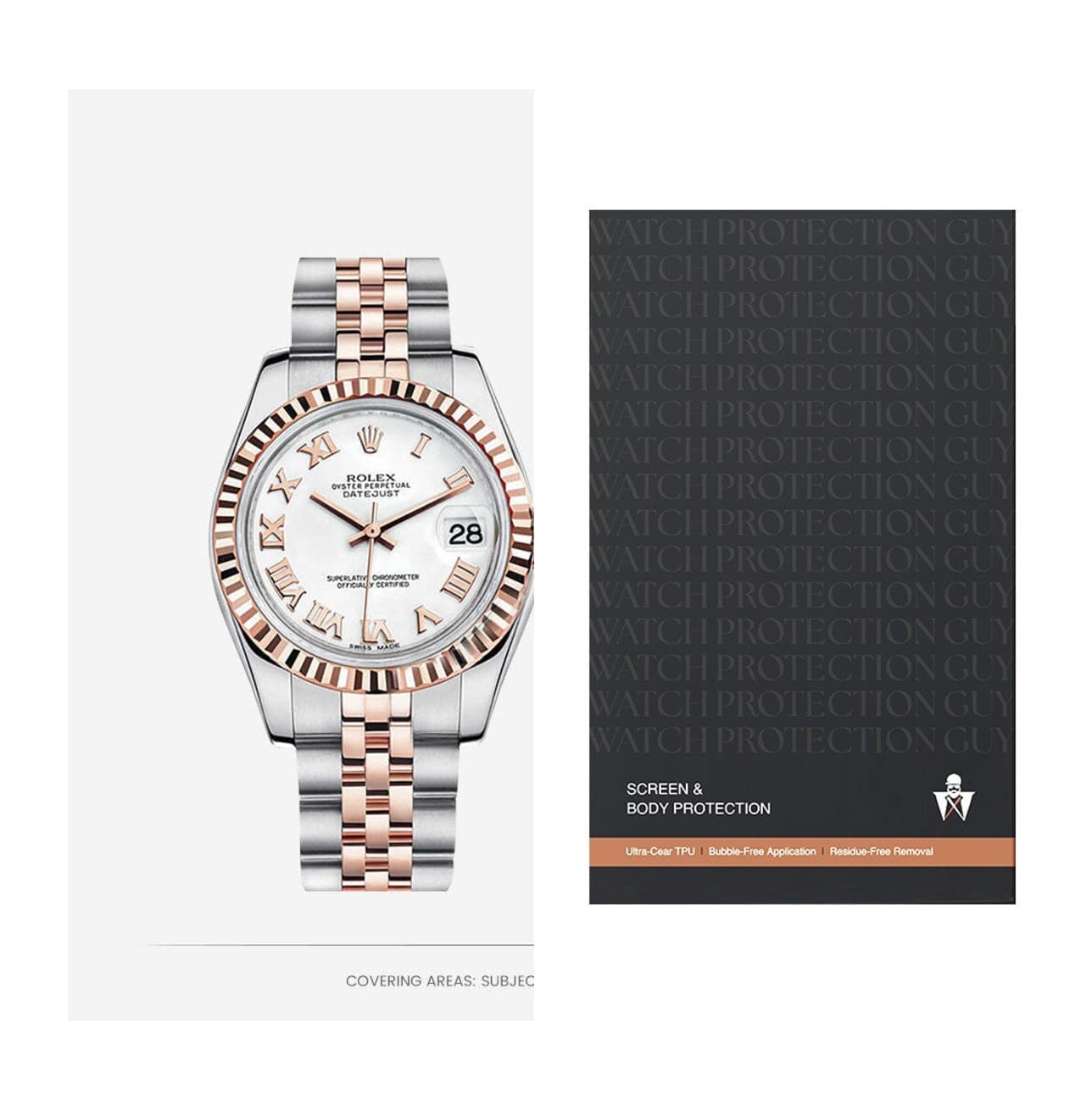 Rolex Lady-Datejust 26 179171, protection film kit