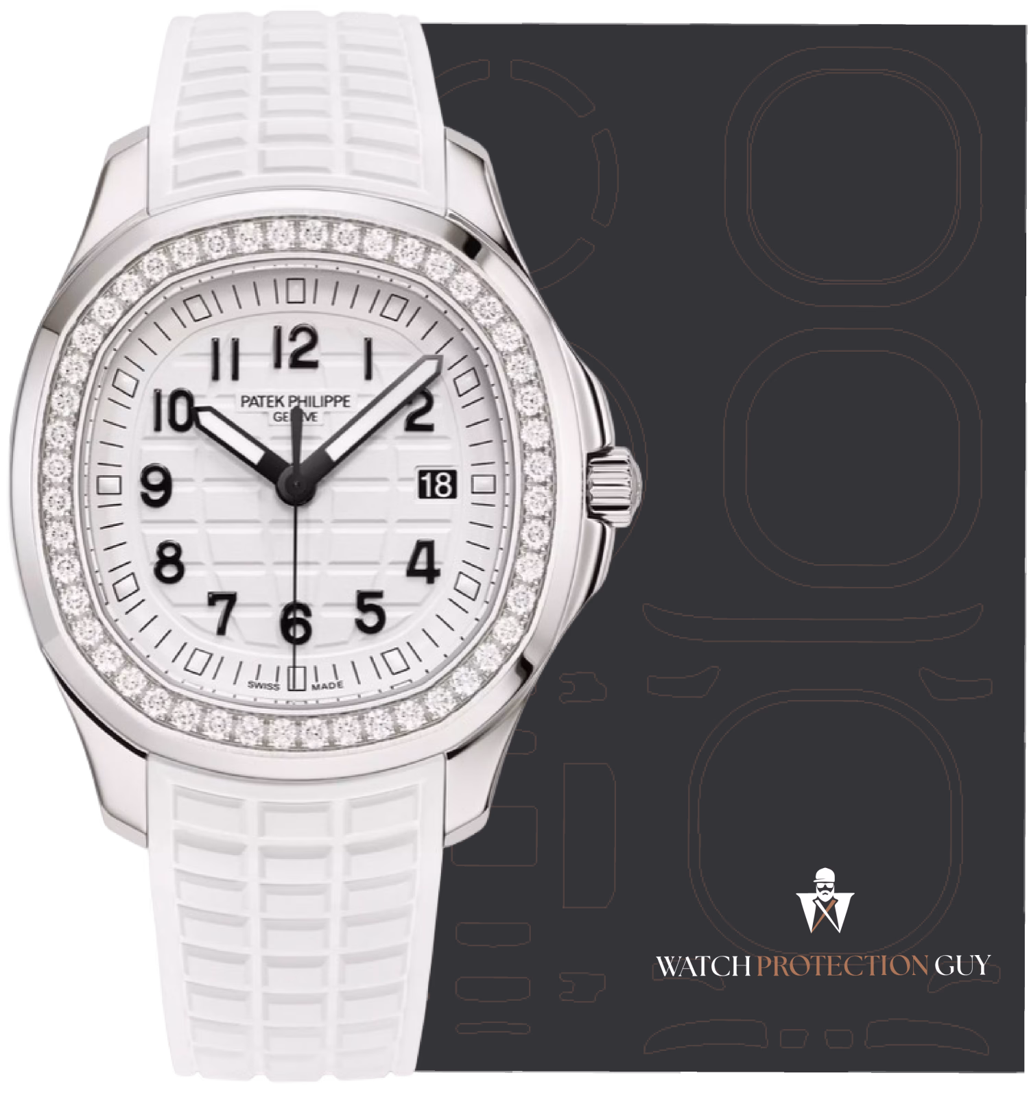 Patek Philippe AQUANAUT LUCE 5267/200A-010, protection film kit