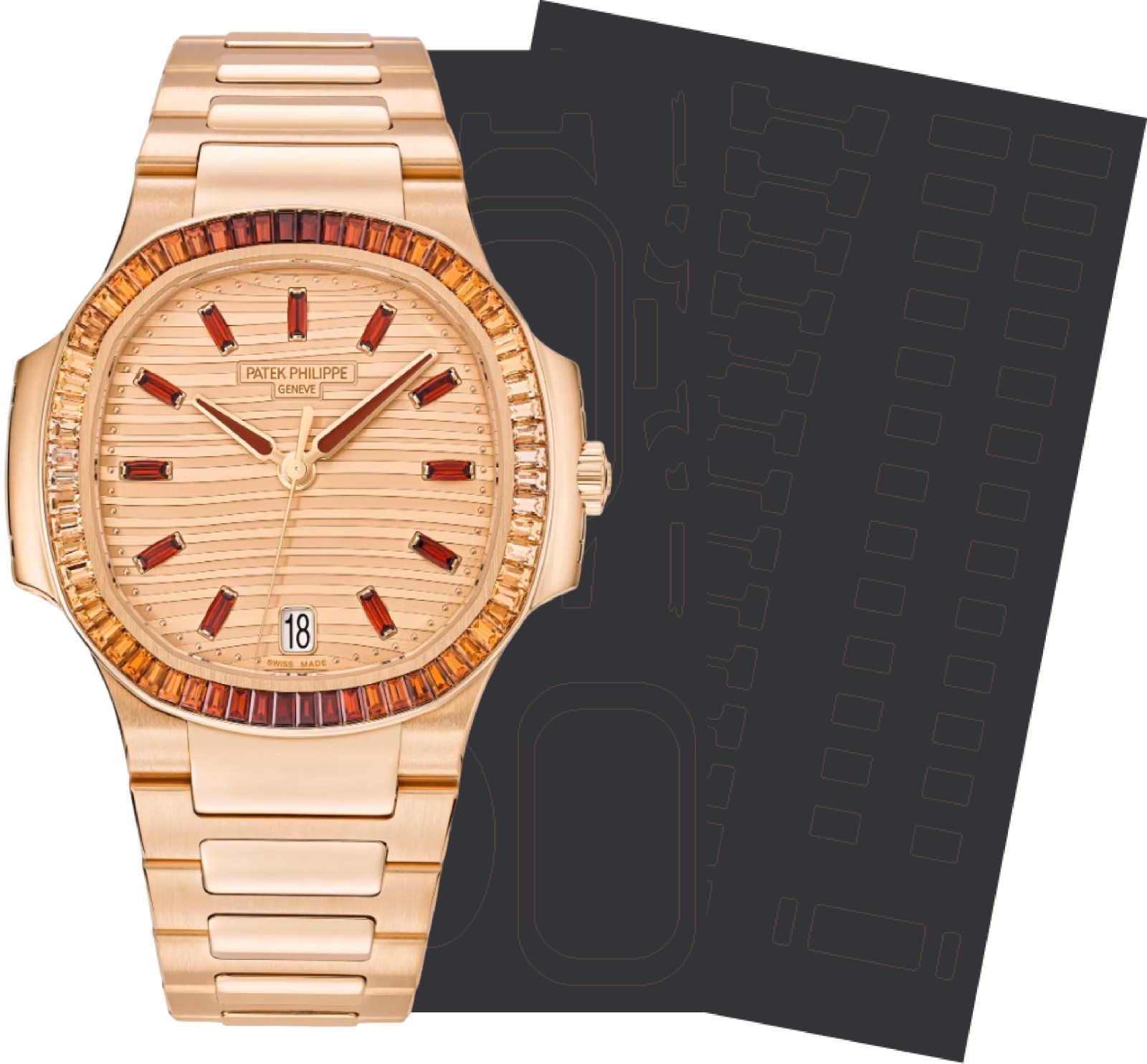 Patek Philippe NAUTILUS. JOAILLERIE 7118/1300R-001