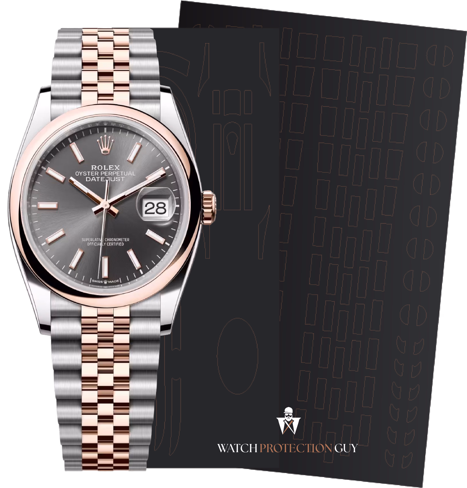 Rolex Datejust 36 126201, protection film kit