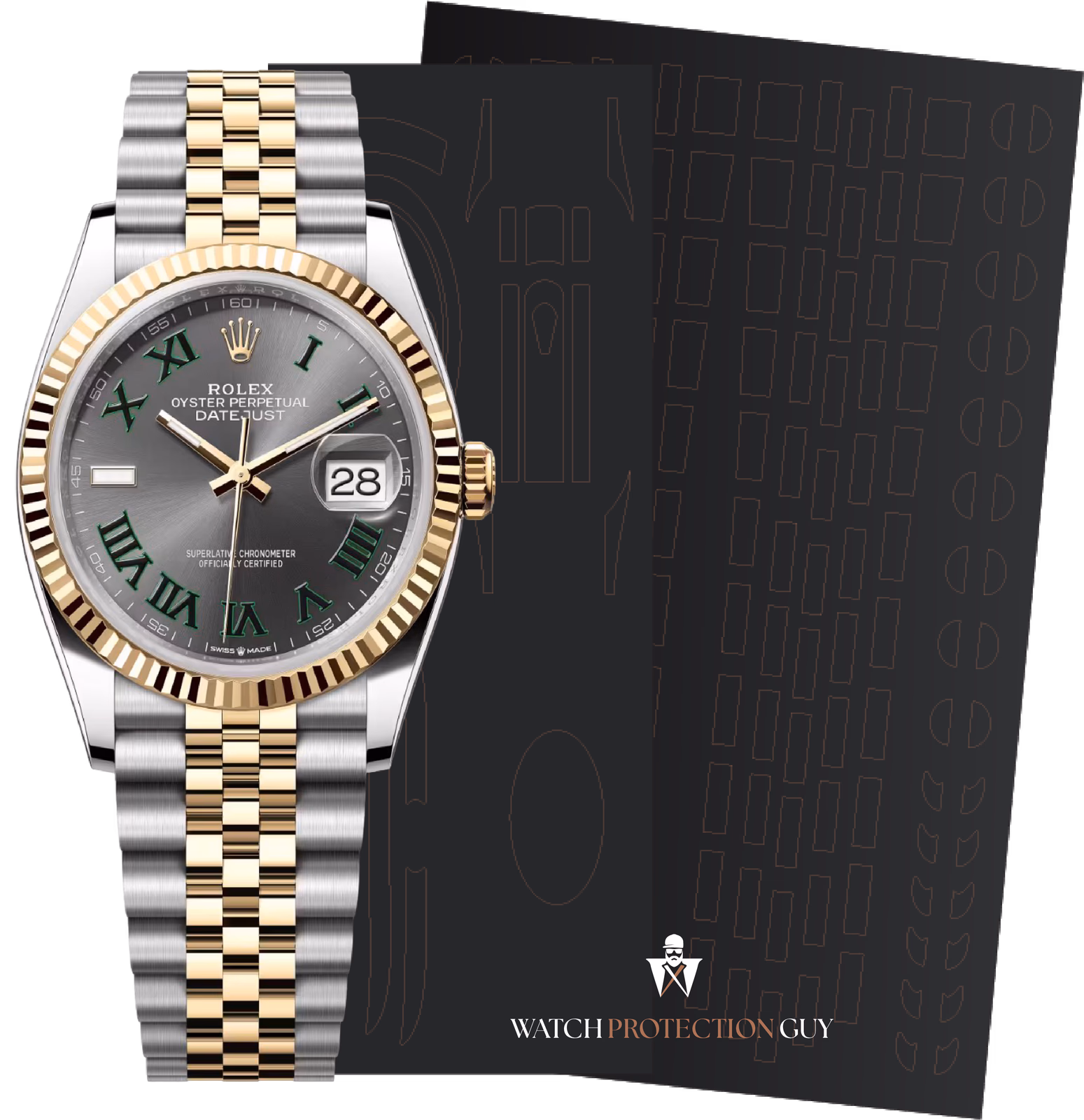 Rolex Datejust 36 126233, protection film kit