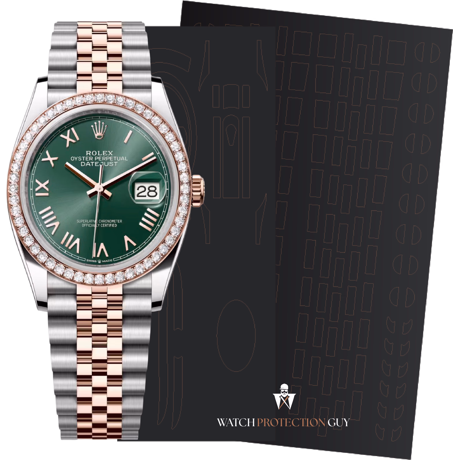 Rolex Datejust 36 126281RBR, protection film kit