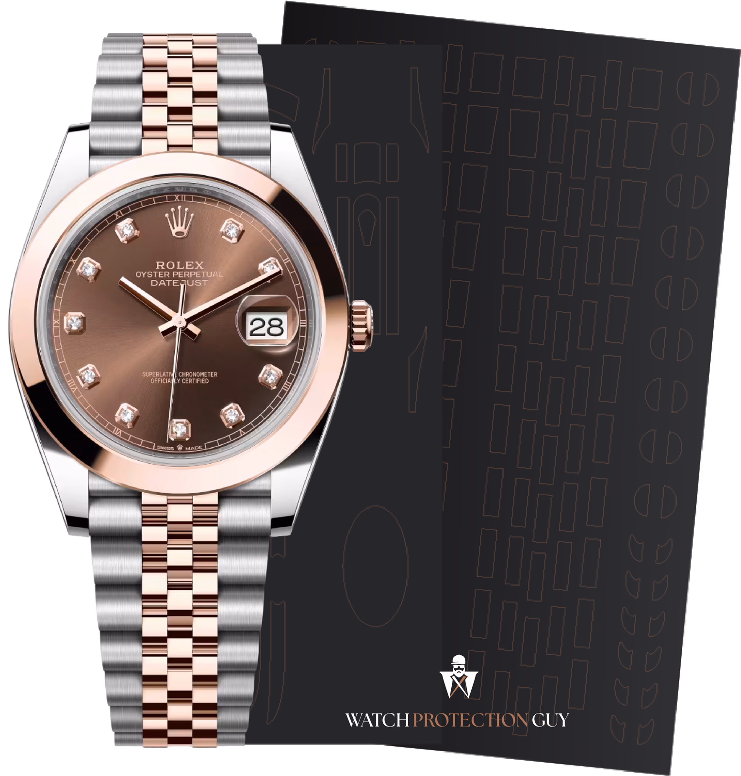 Rolex Datejust 41 126301, protection film kit