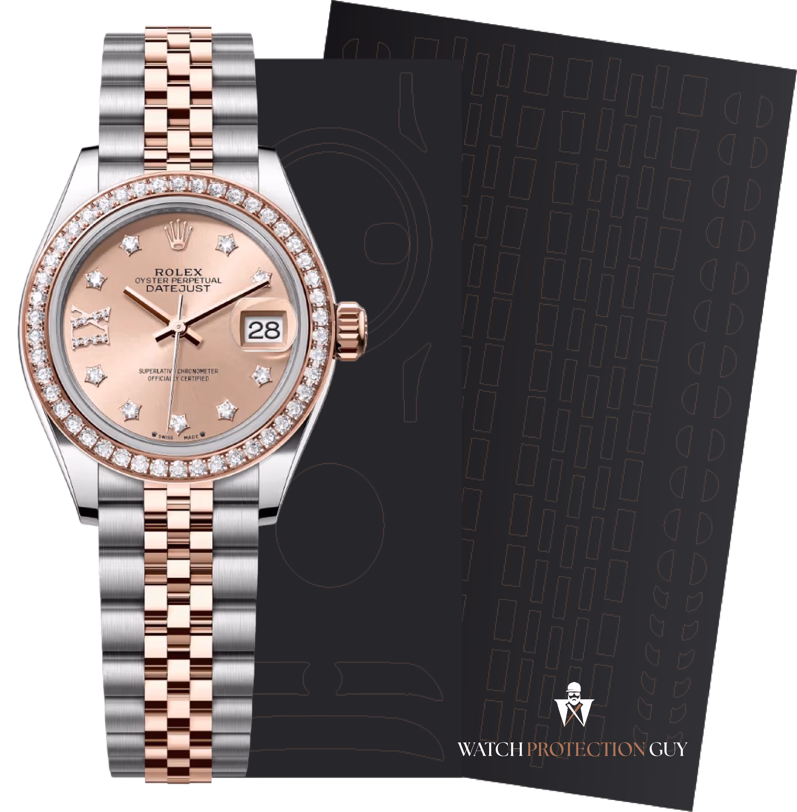 Rolex Lady-Datejust 28 279381RBR, protection film kit