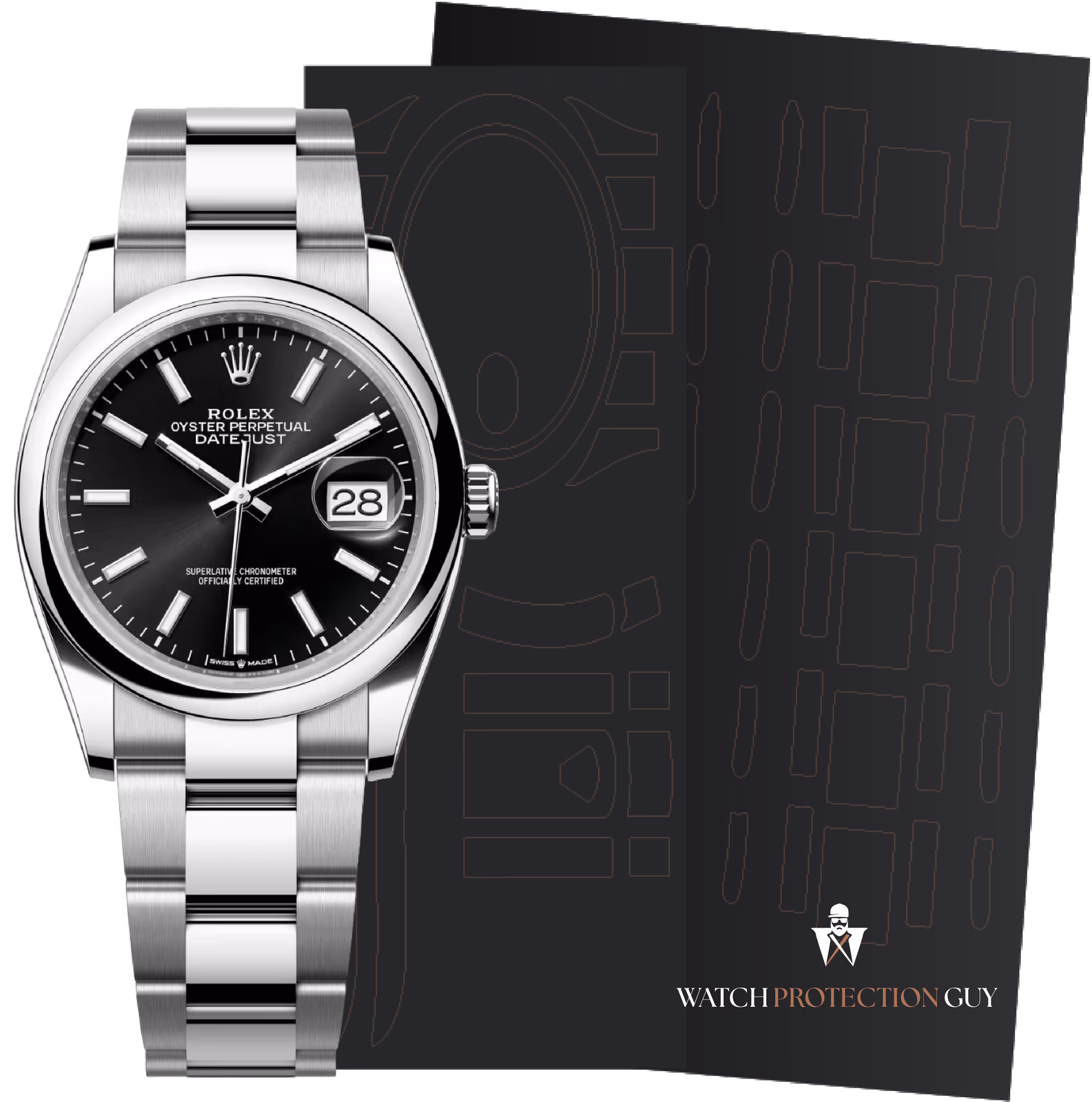 Rolex Datejust 36 126200, protection film kit