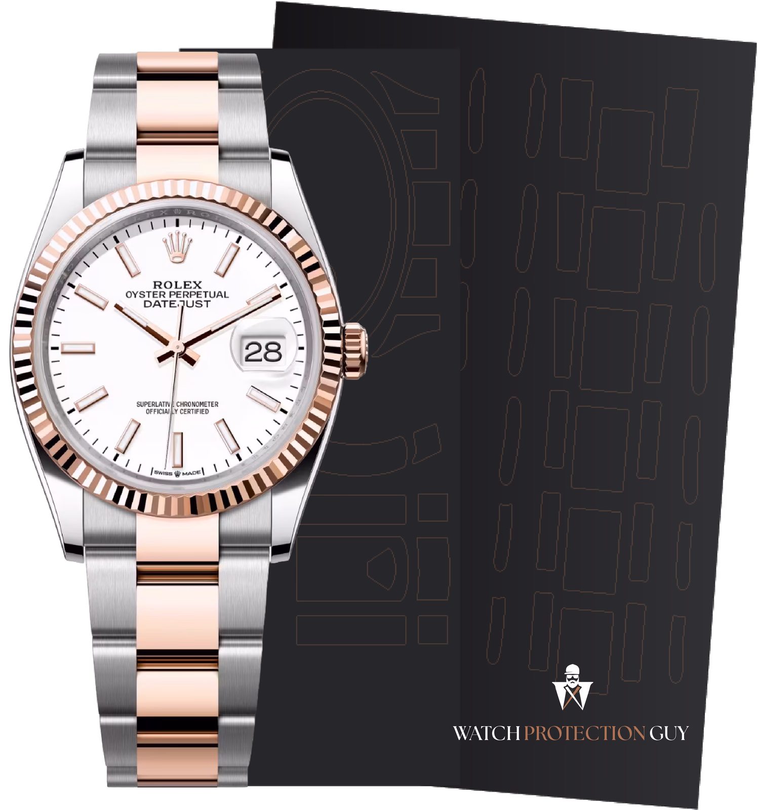 Rolex Datejust 36 126231, protection film kit