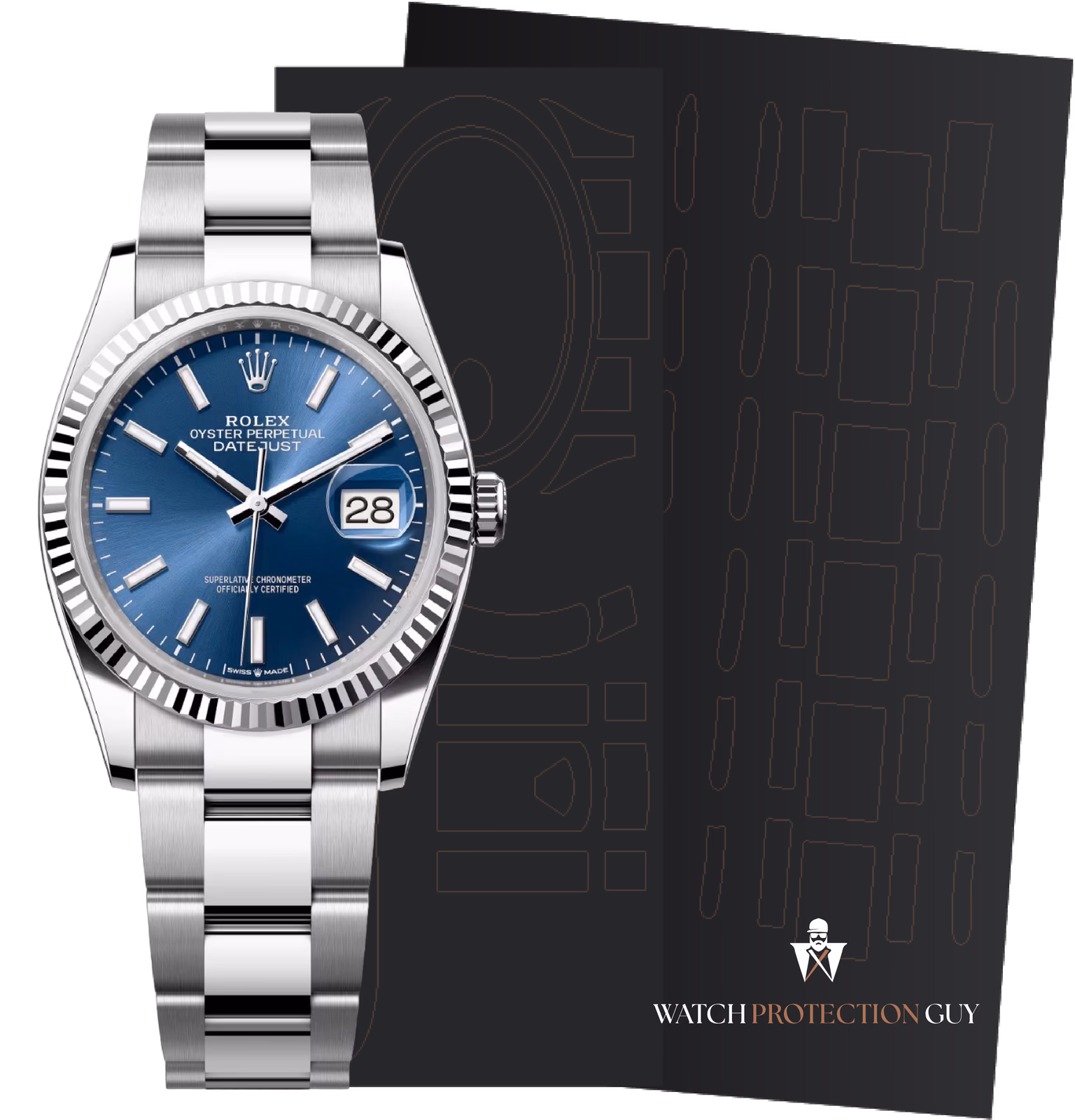 Rolex Datejust 36 126234, protection film kit