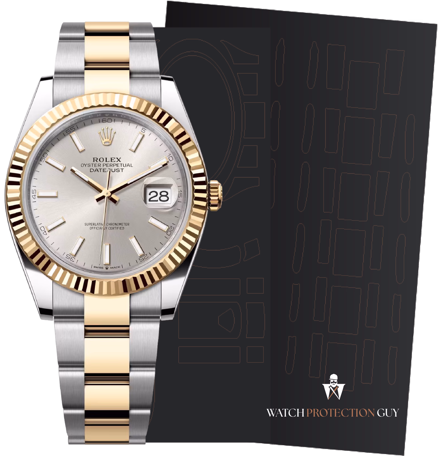 Rolex Datejust 41 126333, protection film kit