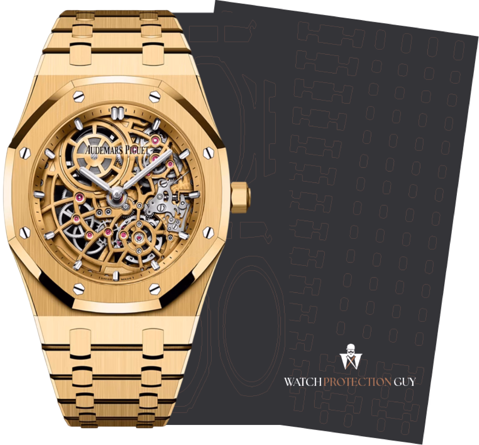 Audemars Piguet Royal Oak “Jumbo” Extra-Thin Openworked 16204BA.OO.1240BA.01