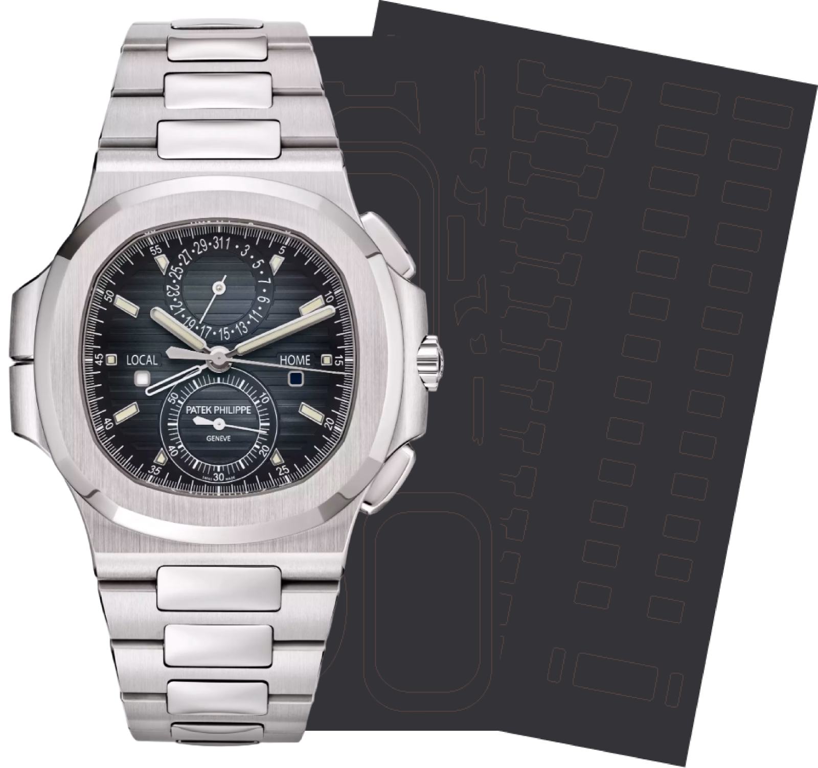 Patek Philippe NAUTILUS FLYBACK CHRONOGRAPH TRAVEL TIME 5990/1A-011