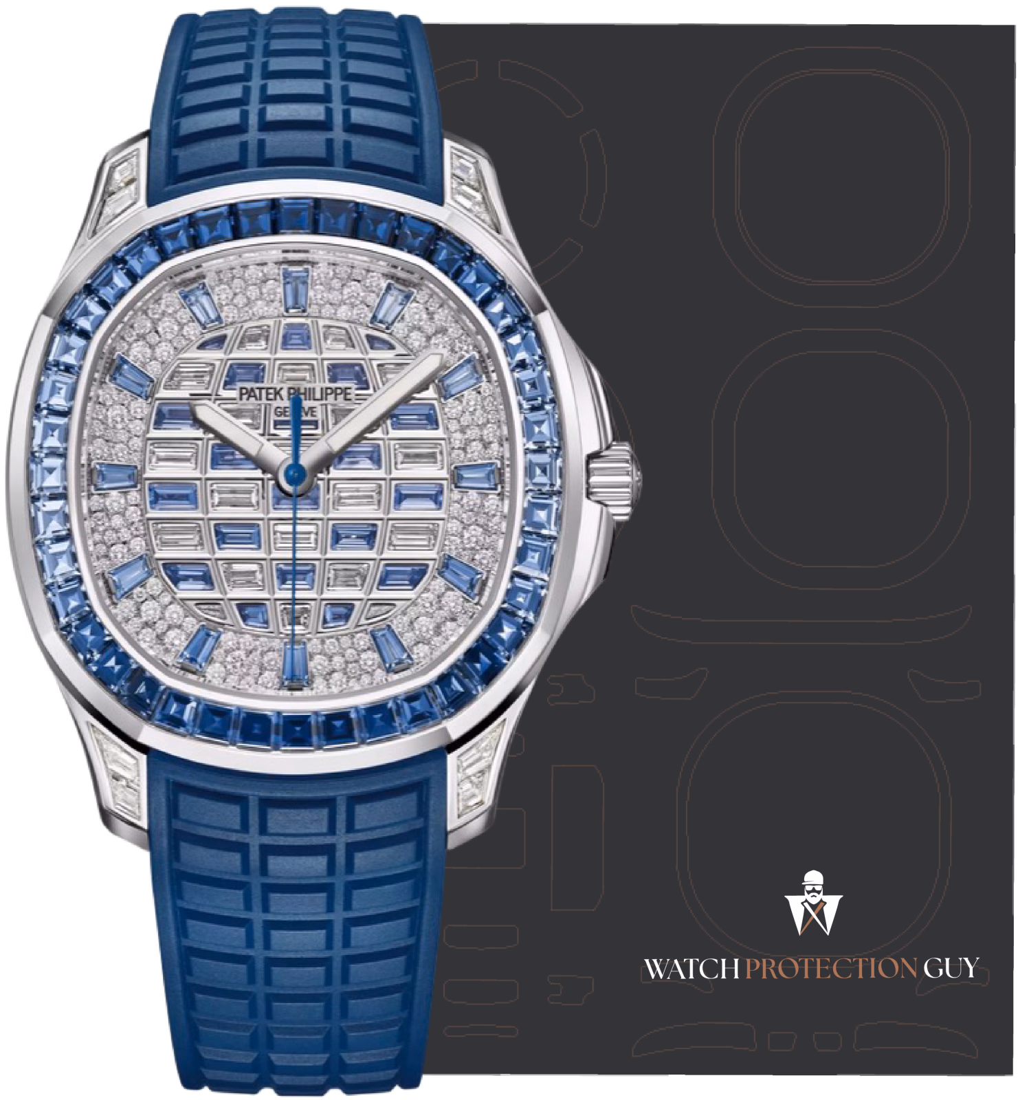 Patek Philippe AQUANAUT LUCE. HAUTE JOAILLERIE 5268/461G-001