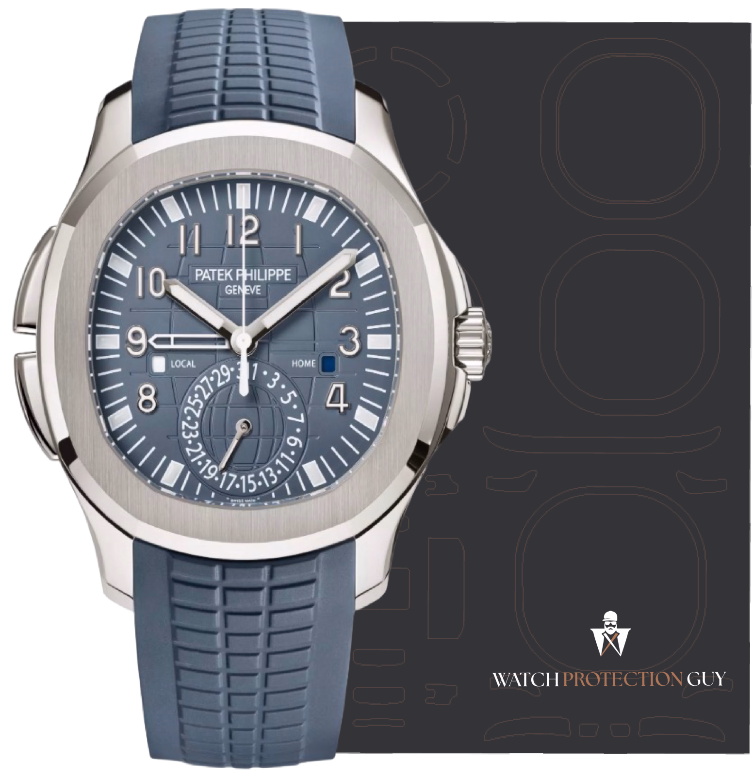 Patek Philippe AQUANAUT TRAVEL TIME 5164G-001