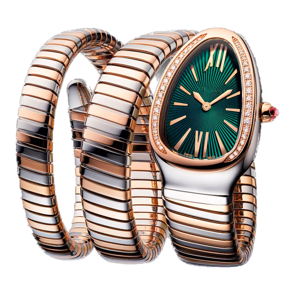 Bulgari Serpenti Tubogas 35mm Green