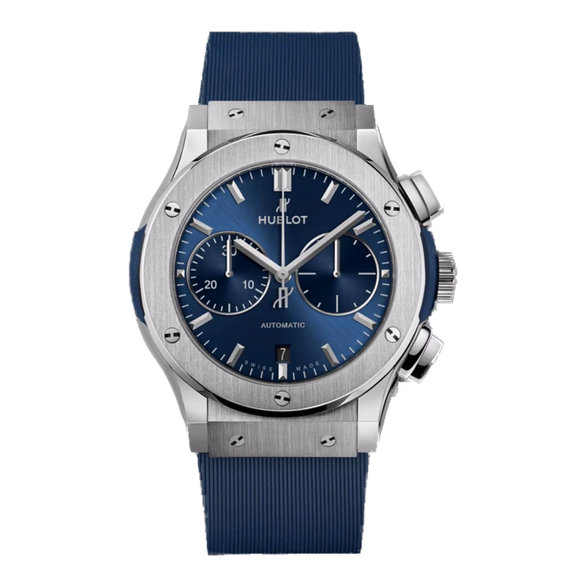 Hublot CLASSIC FUSION CHRONOGRAPH TITANIUM BLUE 45mm