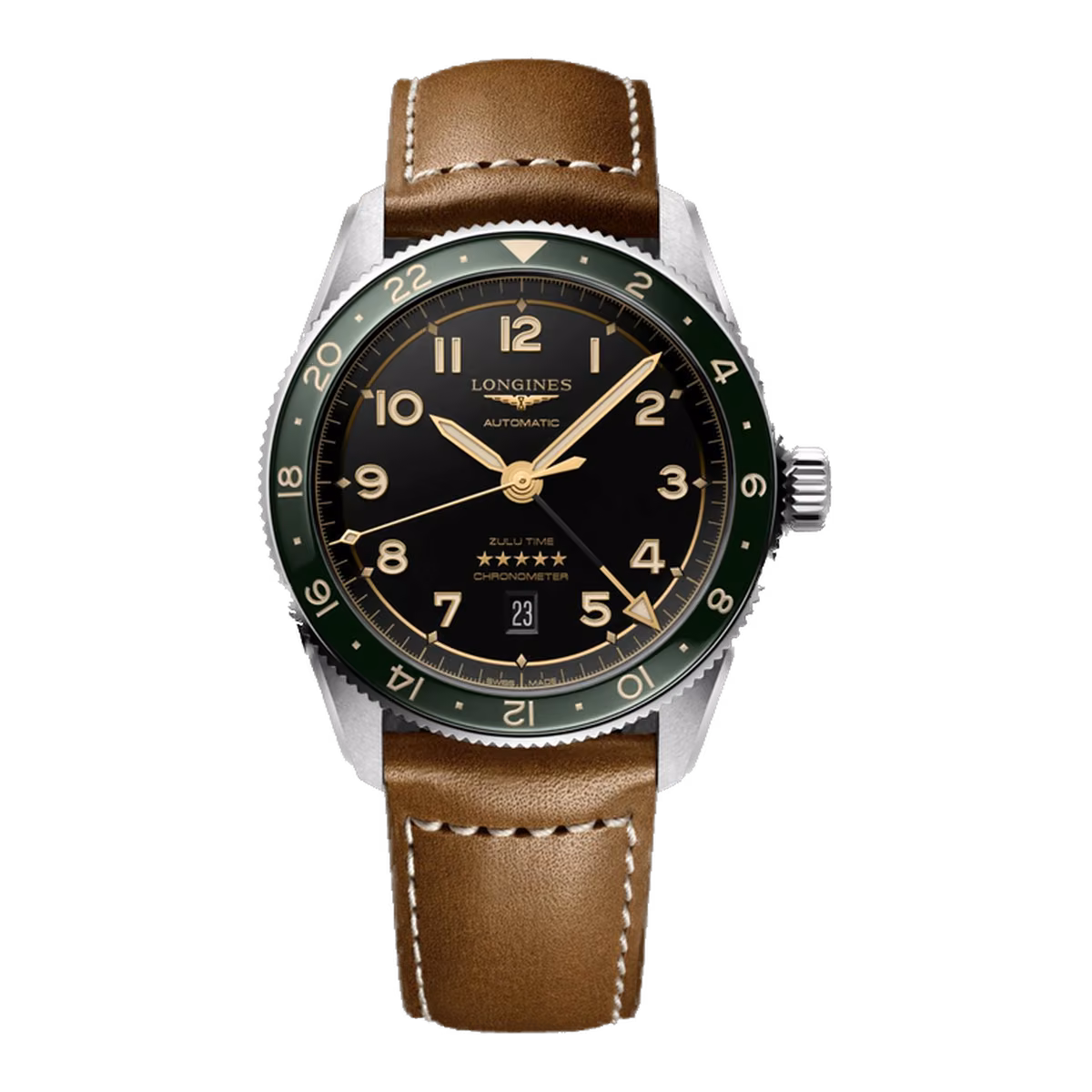 Longines SPIRIT ZULU TIME 42mm L3.812.4.63.2