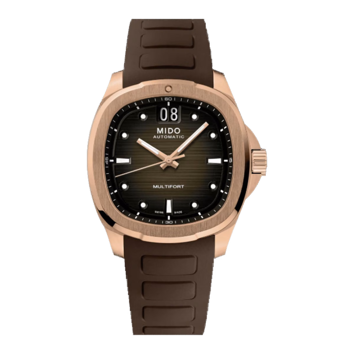 Mido MULTIFORT TV BIG DATE 40mm x 39.2mm M049.526.37.291.00