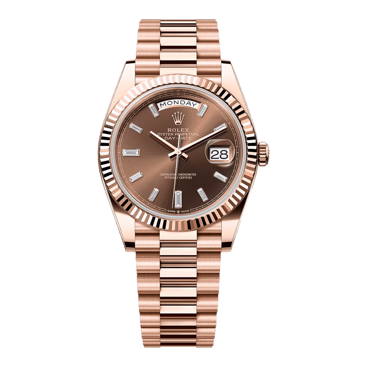 Rolex DAY-DATE 40mm Everose Gold M228235