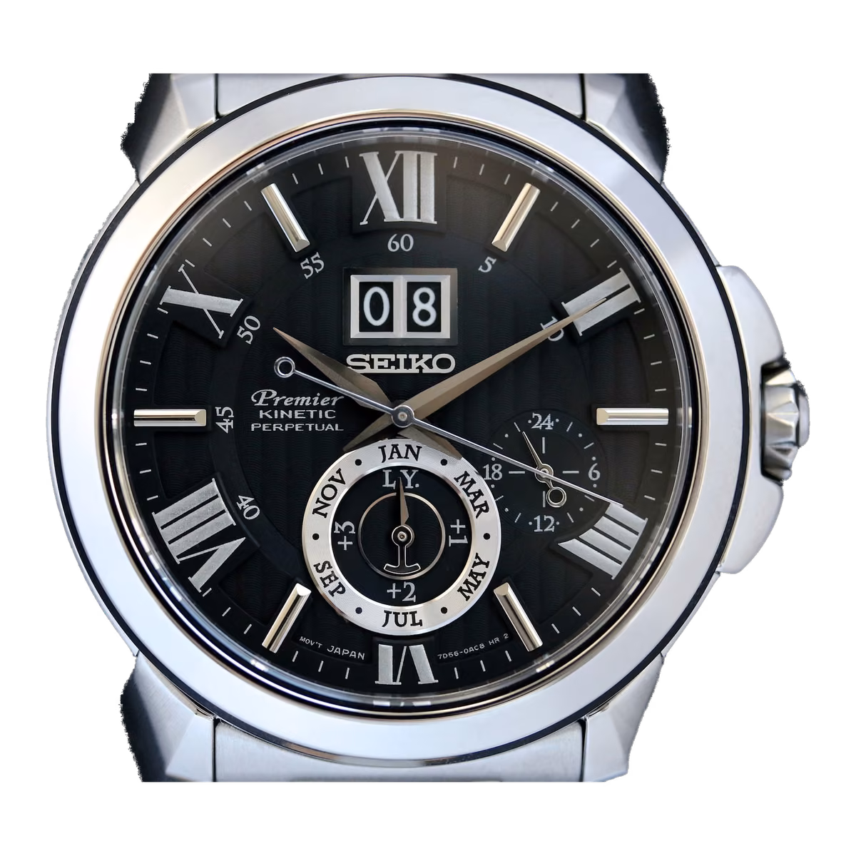 Seiko Premier Kinetic Perpetual Calendar 30 THAnniversary 42.9 MM SNP155