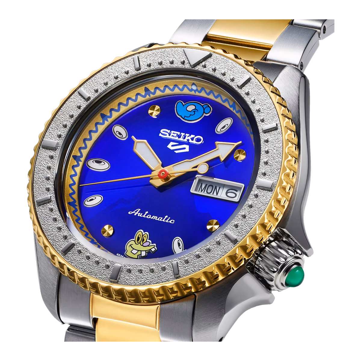 Seiko X On Time Move Collaboration 5 Sports Limited Edition Yellow JD