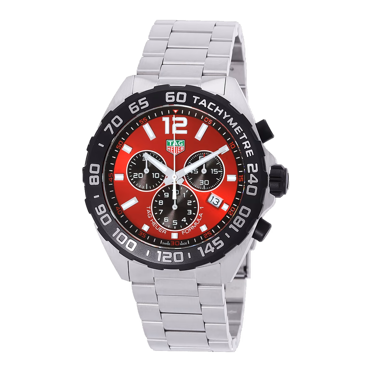 TAG Heuer Formula 1 Chronograph Red Rubber CAZ101AN